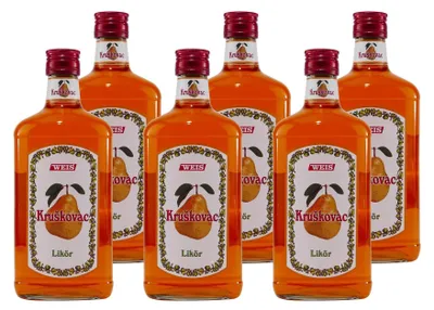 Produktbild von Weis Kruskovac Birnen-Likör (6 x 0,7L)