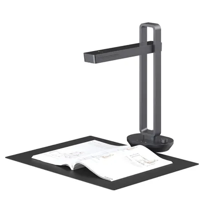 Image de CZUR Aura Pro 14MP 90° scanner portable de livres avec OCR pour Windows et MacOS, caméra de documents HD pour papier A3 A4, jusqu'à 4 couleurs