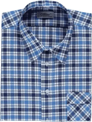 Produktbild von Condor Herren Hemd Arbeitshemd Workwear Langarm mit Liegekragen Lasla, Größe:39/40, Farbe:jeans