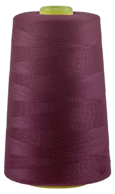 Produktbild von 4572m Qualitäts Overlock-Garn Overlock Nähgarn Farben 621 bis 660, Farbe:A637 aubergine