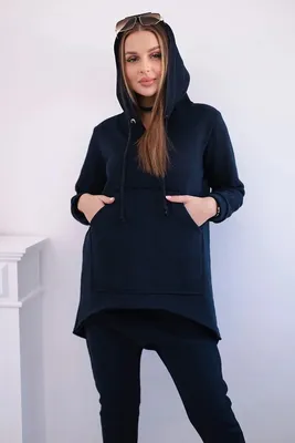 Obrázok produktu pre Súprava s námornícky modrými voľnými nohavicami