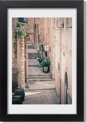 Produktbild von Bild 20x30 MDF-Rahmen, Wandkunst Dubrovnik, Kroatien