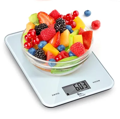 Digitale Küchenwaage 10 kg, Tara-Funktion, LED-Display, Sensor-Touch