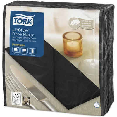 Produktbild von Tork - DinnerFeet Linstyle 33x33cm 50st SW 478151 | Sich ein 50 -Stück schnappen