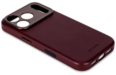 Produktbild von Decoded D26IPO17PMBC1DY, Cover, Apple, iPhone 17 Pro Max, 17,5 cm (6.9"), Burgund
