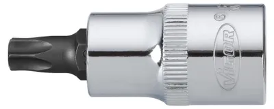 Produktbild von Vigor Torx Schraubendreher-Einsatz T 40, 55 mm, 1/2 Zoll, 1 Stück, V2155