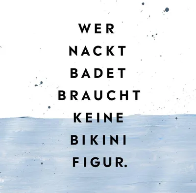 Produktbild von 20 Servietten Bikinifigur - Nacktbaden 33x33cm