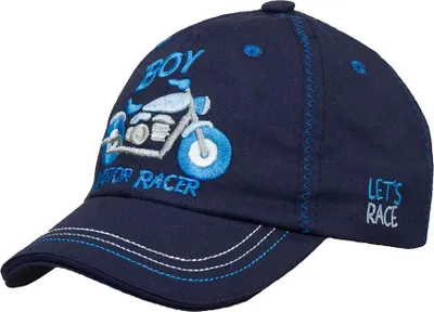 Immagine prodotto di Cappello da baseball Doell, blu navy, con motivo motociclistico