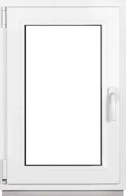Obrázek produktu pro Framex sklepní okno PVC okno bílé Šířka x výška 55 x 80 cm (550 x 800 mm) dvojité (32 mm) otočné/sklopné DIN levé - Premium - všechny velikosti