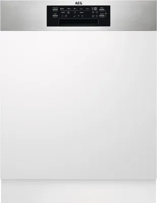 Produktbild von AEG Series 7000 FEE7571APM, Halb integriert, Standardgröße (60 cm), Edelstahl, Schwarz, Berührung, LED