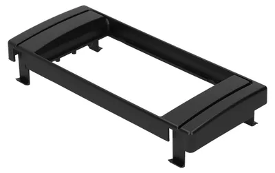 Obrázok produktu pre 2Din stredový ovládací panel audio fasádny rám navigačného panelu interiérové príslušenstvo vhodné pre sériu 5 E39/X5 E53