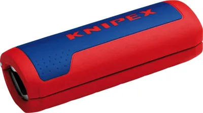 Obrázek produktu pro Knipex 90 22 01 SB, Řezák trubek, Plast, Modrá, Červená, 1,3 cm, 3,2 cm, 100 mm