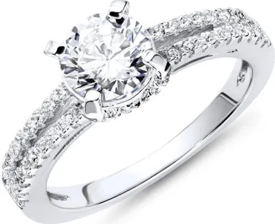 Produktbild von Hochwertiger JEWLIX Verlobungsring aus 925 Silber mit Zirkonia VR0030