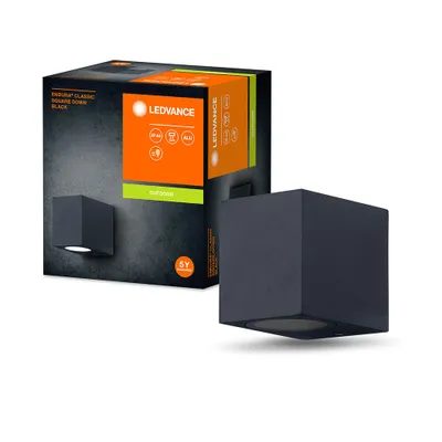 Produktbild von LEDVANCE Endura Square, Quadratisch, 1 Glühbirne(n), GU10, IP44, Schwarz
