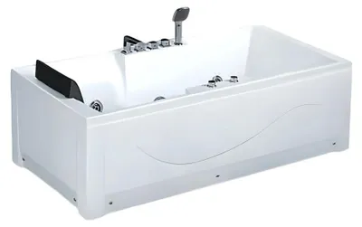 Obrázok produktu pre Vírivá vaňa Luxusná vaňa Wellness vaňa Hydromasážna vaňa 180x85 cm