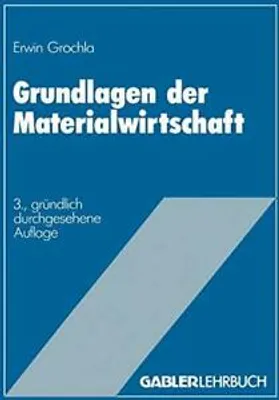Produktbild von Grundlagen der Materialwirtschaft