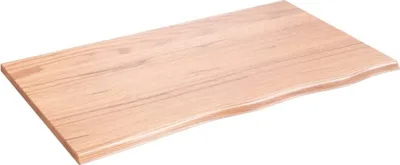 Obrázek produktu pro vidaXL Stolová deska světle hnědá 100x60x2 cm Dubové masivní dřevo ošetřeno