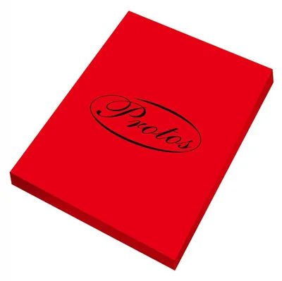 Produktbild von Protos Kopierpapier A4 Rot 100 Blatt