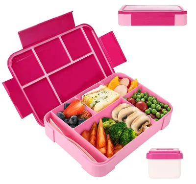 Immagine prodotto di Contenitore per il pranzo per bambini, con scomparti e coperchio a prova di perdite