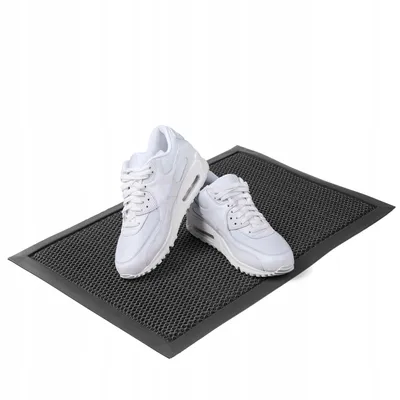 Productafbeelding van KADAX rubberen deurmat voor de entree, schoenmat, 60 x 40 cm