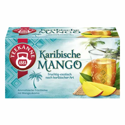 Zdjęcie produktu dla Herbata Teapot 7701 Caribbean Mango - 20 torebek