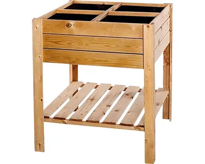 Obrázok produktu pre Vyvýšený záhon Asko Four 80x80x88 cm drevený impregnovaný