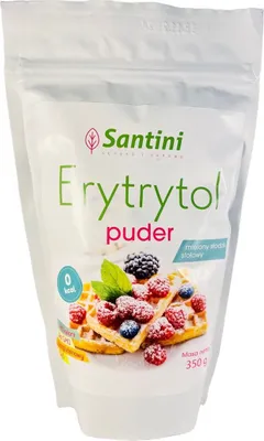 Zdjęcie produktu dla ERYTRYTOL PUDER BEZGLUTENOWY 350 g - SANTINI
