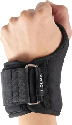 Image de Paire de poids de poignet, réglables, de 1 kg à 3 kg, pour le fitness
