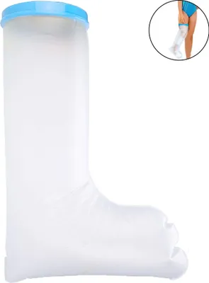 Produktbild von Duschschutz Fuß Gipsschutz Fuß Wasserdicht Bein, Gips Duschschutz Bein, Verbandschutz Fuß Beinprotektoren Wasserdichter Fuss
