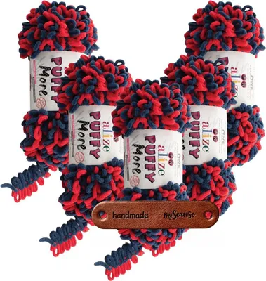 Produktbild von 5 x ALIZE Puffy More 6551 mit Label