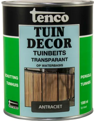 Produktbild von Gartendekor transparent anthrazit 1l Farbe/Lasur Tenco
