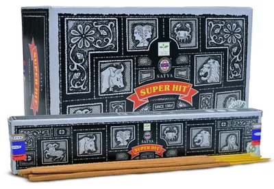 Productafbeelding van Satya Sai Baba "Super Hit" wierookstokjes, 15 gram