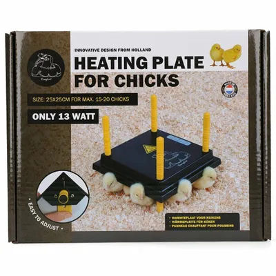 Produktbild von Warmplatz für Küken 25 x 25 cm