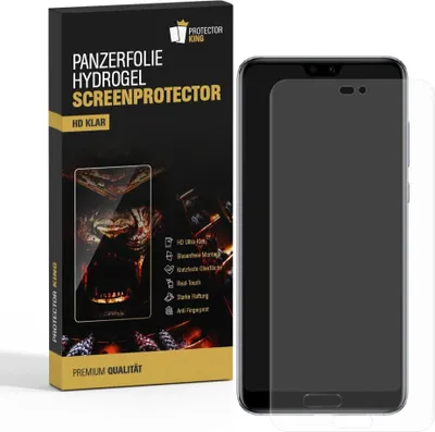Produktbild von 6x Panzerfolie für Huawei P20 Pro FULL-COVER HYDROGEL Displayschutzfolie HD KLAR
