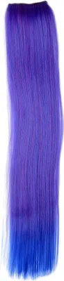Produktbild von WIG ME UP 2 Clips Strähne glatt Violett-Blau-Mix YZF-P2S18-T2420TTF2517