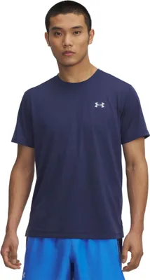 Zdjęcie produktu dla Under Armour Ua Launch Shortsleeve - sprany granatowy, Größe:XL