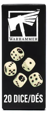 Image de WH : Jeu de dés (20 pièces)