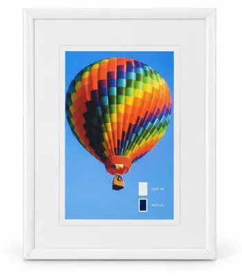 Produktbild von 2er 3er 5er Pack Bilderrahmen Kunststoff Lifestyle Foto Rahmen Collage KYOTO - Farbe: Weiss | Format: 15x20 | Pack: 2