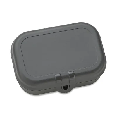 Image de Koziol Lunchbox Pascal S, boîte à pain, plastique, Nature Ash Grey, 7158701