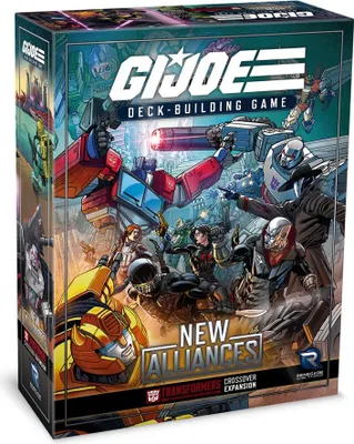 Zdjęcie produktu dla GI Joe Deckbuilding Transformers Crossover - Gra karciana - Edycja ENG