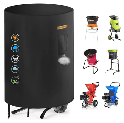 Productafbeelding van Solidchoice - Waterdichte Afdekking voor Houthakselaar van 420D Oxford