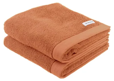 Produktbild von TOM TAILOR Handtuch, 2er Set, 50 x 100 cm, 100% Baumwolle / Frottier, mit Aufhän