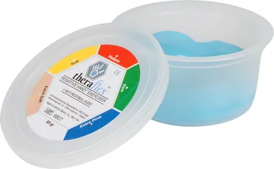 Produktbild von Theraflex Therapie-Knetmasse super strong, 85 g, blau