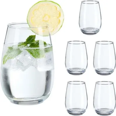 Obrázek produktu pro Sklenice na pití 6-balení