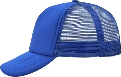 Produktbild von 5 Panel Polyester Mesh Cap royal, Gr. one size