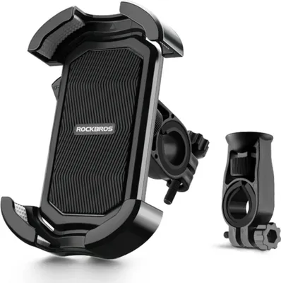 Produktbild von Rockbros 25210032001 Fahrrad-Telefonhalterung Schwarz