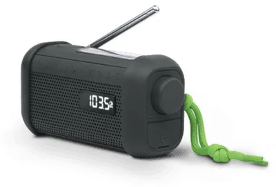 Productafbeelding van Muse Noodradio met opladen via zwengel MH-08MB