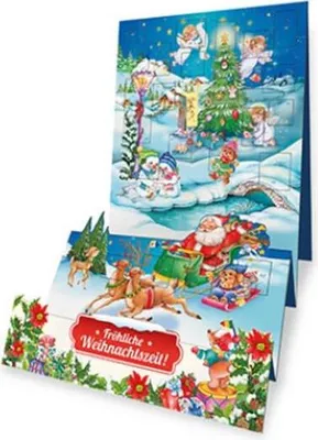 Produktbild von Trötsch Adventskalender zum Aufstellen für Kinder, Trötsch