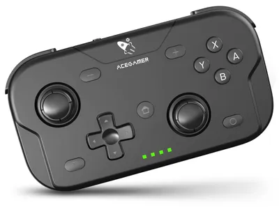 Obrázek produktu pro Bezdrátový mini ovladač pro Nintendo Switch 2/Switch/PC/iOS/Android - černý