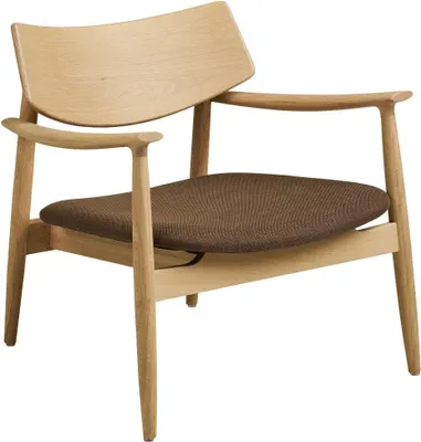 Image de Gina fauteuil chêne, brun.